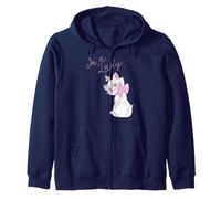 Disney Aristocats Marie I'm A Lady Portrait Zip Hoodie