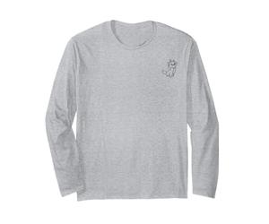 Disney Aristocats Marie Left Chest Long Sleeve T-Shirt