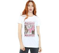 Disney Aristocats Marie Simply Purrfect Homage Cotton Boyfriend T-Shirt In White White S
