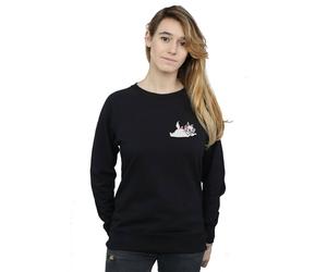 Disney Aristocats Marie Sweet Backside Breast Print Sweatshirt In Black Black