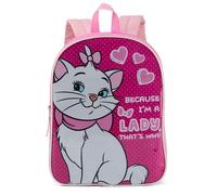 Disney Aristocrats Backpack for Kids - Cute & Durable Kids Backpack for Girls with Padded Straps & Zip Compartment - Ideal Toddler Bookbag for School & Travel - 15”