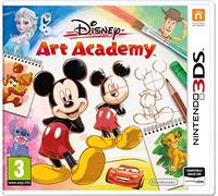 Disney Art Academy ITALIAN Cover - all Languages in Game /3DS - 3DS - B59z
