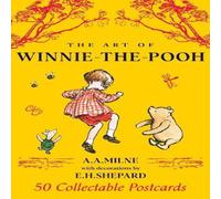 Disney ART OF WINNIE-THE-POOH 50 PC Postcard book or pack Book Disney Multicolor