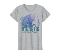Disney Atlantis The Lost Empire Kida Visit Portrait T-Shirt, Women, Heather Grey, Medium