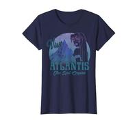 Disney Atlantis The Lost Empire Kida Visit Portrait T-Shirt, Women, Navy Blue, Small