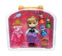 Disney Aurora Animators' Collection Mini Doll Play Set - Sleeping Beauty - 5 Inches