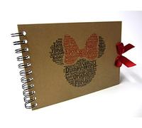 Disney Autograph Book, Mickey or Minnie Mouse, Disney Land or Disneyworld, A5 Size (A5 Minnie (Florida))