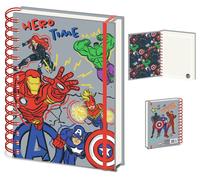 Marvel Pyramid International Avengers Hero Club A5 Wiro Notebook