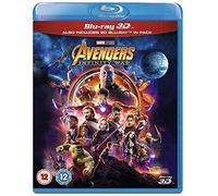 Avengers Infinity War 3D Blu-Ray [2018]