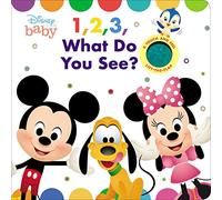 Disney Baby: 1, 2, 3 What Do You See? (Cloth Flaps)