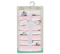 Disney Baby Big Girls 8-Pack Minnie Mouse Washcloths Set - Pink/Multi, one Size