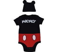 Disney Baby Bodysuit with Hat: Toy Story, Pooh, Incredibles, Monsters & Mickey