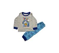 Disney Baby Boys Donald Duck Pyjama Set Long Sleeve Pjs Nightwear Size 6-9 Months Blue