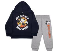 Disney - Baby Boys Mickey Mouse Hoodie Pants 2 Piece Outfits Set (Size 8, Navy), Navy, 8