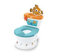 Disney Baby Finding Nemo My Size Potty 2-in-1 System Toddler Potty Training Toilet with Lifelike Flushing Sounds, Splash Guard, Removable Seat, Inclu