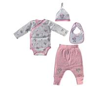 Disney Baby Gift Set, Minnie Mouse Design, 4 Piece Cotton, Gift Box (6-9 Months)