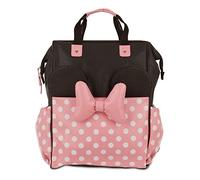 Disney Baby Girl Minnie Mouse Big Bow Diaper Bag, Backpack