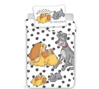Disney Baby Lady and the Tramp Junior Toddler Duvet Cover Set