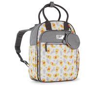 Disney Baby Large Travel Diaper Backpack| 16-inches Height Multi-Functional Bag, Winnie The Pooh with Paci Holder, XL
