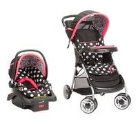 Disney Baby Lift and Stroll Plus Travel System, Minnie Mouse Coral Flowers by Disney