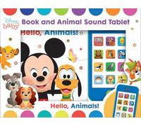 Disney Baby Mickey Mouse, Lion King, and More! - Hello Animals! Book and Animal Sound Tablet - Little My Own Phone - PI Kids: 1