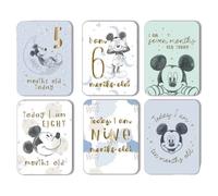 Disney Baby Mickey Mouse Milestone Cards Baby Shower Nursery Gift