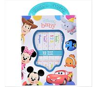 Disney Baby Mickey Mouse, Minnie, Toy Story and More! - My First Library Board Book Block 12-Book Set - First Words, Shapes, Numbers, and More! - PI Kids: 12 Board Books