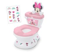 Disney Baby Minnie Mouse My Size Potty 2-in-1 System, Lifelike Flushing Sounds and Cheers, for Ages 18 Months, Up to 50 Pounds, Pink