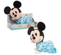 Disney Baby Musical Crawling Pals Plush, Mickey Mouse, Interactive Crawling Plush, Stuffed Animal, Officially Licensed Kids Toys for Ages 09 Month by