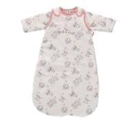 Disney - Baby sleeping bag Stitch with polka dots - Velvet - White