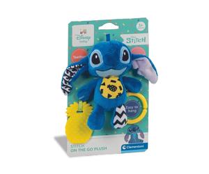 Disney Baby-Stitch Soft Rattle Travel Plush