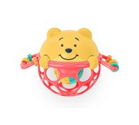 Disney Baby Winnie The Pooh Jingle & Shake Rattle Toy by Bright Starts with Easy-Grasp Oball Technology, Unisex, Newborns & Up