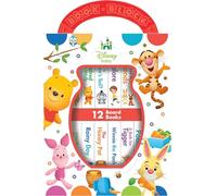 Disney Baby - Winnie the Pooh - My First Library Board Book Block 12-Book Set - Pi Kids