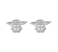 Disney Baby Yoda Earrings - Silver
