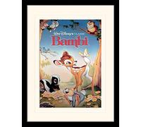 Disney Bambi 30x40 cm Mounted & Framed