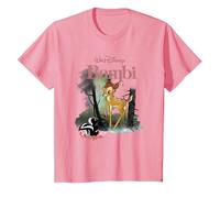 Disney Bambi and Flower Forest T-Shirt, Youth, Pink, 3T