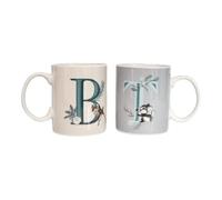 Disney Bambi and Thumper Mug Set Coffee Tea Couple Design Ceramic Cup Hot Cold Beverages Leak Proof Durable Drinking Novelty Gift