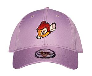 Disney Bambi Baseball Cap Embroidery Logo Nue Official Women's Pink Strapback, pink, One Size Fits All