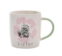 Bambi Flower 'Sister' Ceramic Mug with Gift Box