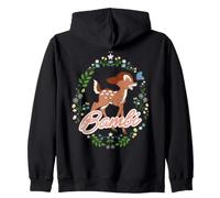 Disney Bambi Floral Coquette Style Forest Friends Matching Zip Hoodie