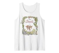 Disney Bambi Floral Frame Portrait Tank Top