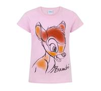 Disney Bambi GirlsPink Short Sleeved T-Shirt - 12-13 Years