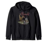 Disney Bambi Group Shot Logo Zip Hoodie