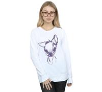 Disney Bambi Mood Sweatshirt In White White L