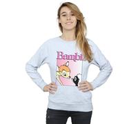 Disney Bambi Nice To Meet You Sweatshirt In Grey Grey