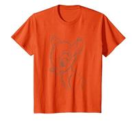 Disney Bambi Sketch T-Shirt, Youth, Orange, 3T