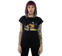 Disney Bambi Tail Butterfly Still Cotton T-Shirt In Black Black