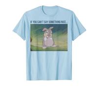 Disney Bambi Thumper If You Can't Say Something Nice T-Shirt, Men, Baby Blue, Medium