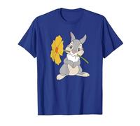 Disney Bambi Thumper with A Flower T-Shirt, Men, Royal Blue, Medium