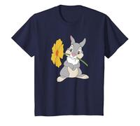 Disney Bambi Thumper with A Flower T-Shirt, Youth, Navy Blue, 3T